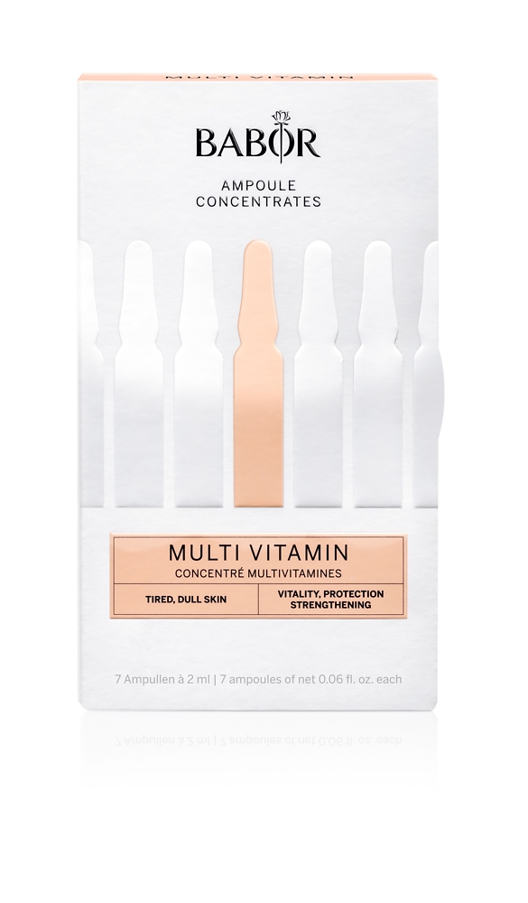 Fiole pentru ten Babor Multi Vitamin efect de reenergizare 7 x 2ml