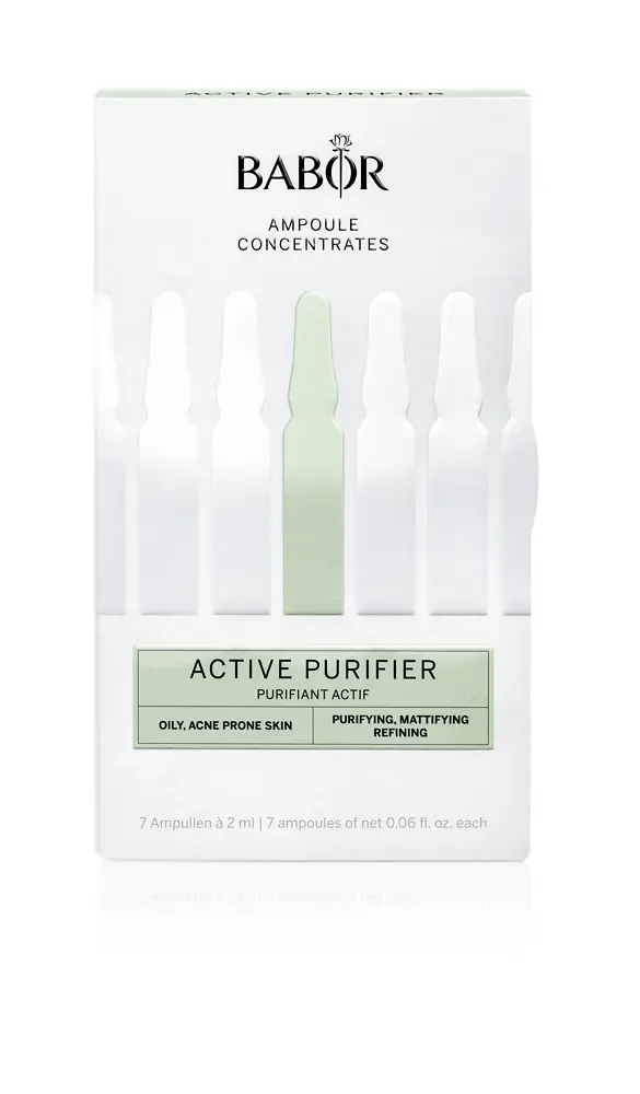 Fiole pentru ten Babor Active Purifier efect purifiant si anti-acneic 7 x 2ml