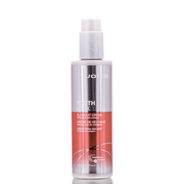 Crema de par cu colagen Joico YouthLock BlowOut Creme pentru protectie termica 177ml