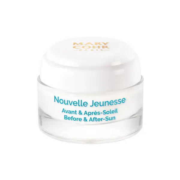 Crema de fata dupa expunerea la soare Mary Cohr Nouvelle Jeunesse Avant & Apres Soleil efect de regenerare 50ml