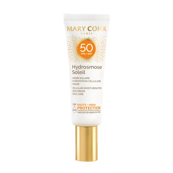 Crema protectie solara pentru ten Mary Cohr Hydrosmose Soleil Creme Solaire Visage SPF50 50ml