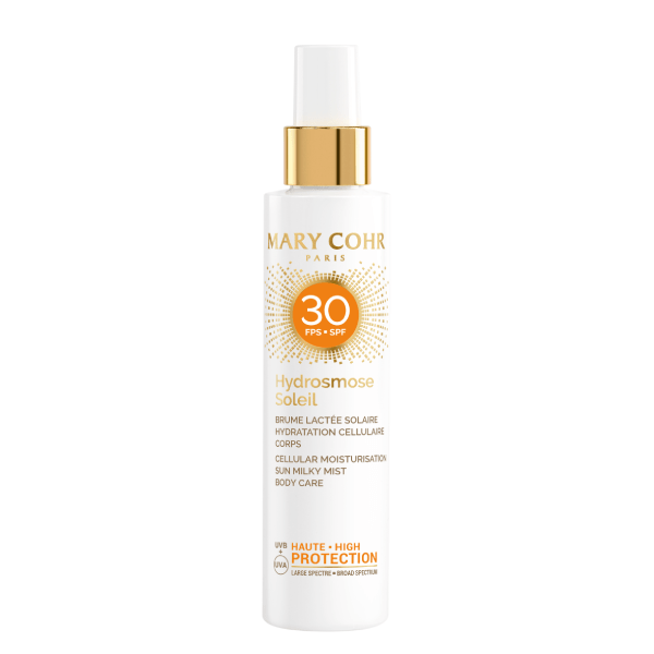 Spray protectie solara corp Mary Cohr Hydrosmose Soleil Brume Lactee Solaire Corps SPF30 150ml
