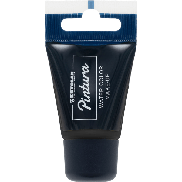 Machiaj cremos de pictat fata Kryolan Pintura Water Color Make-up Black 20ml