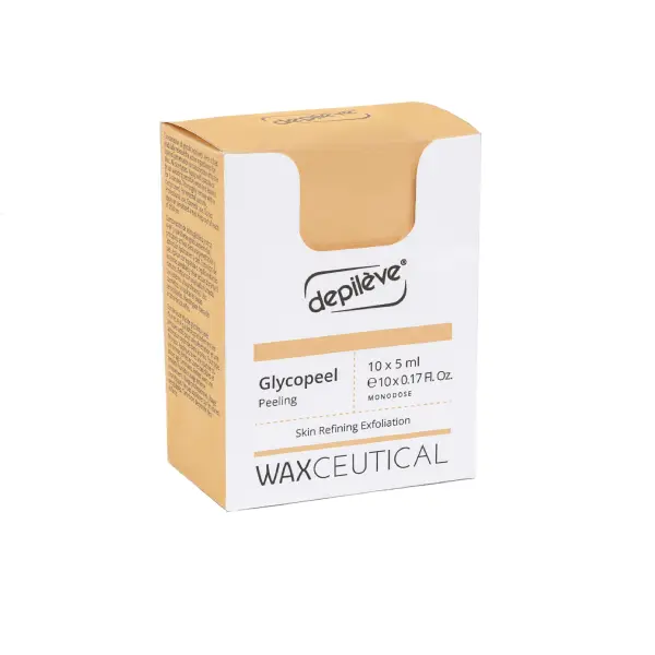 Exfoliant pudra pentru corp Depileve Waxceutical Glycopeel 10x5ml