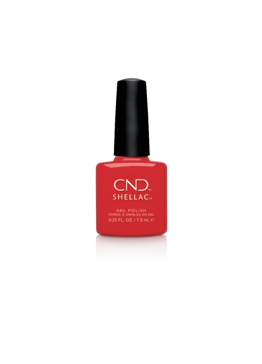 Lac unghii semipermanent CND Shellac Soft Flame 7.3 ml