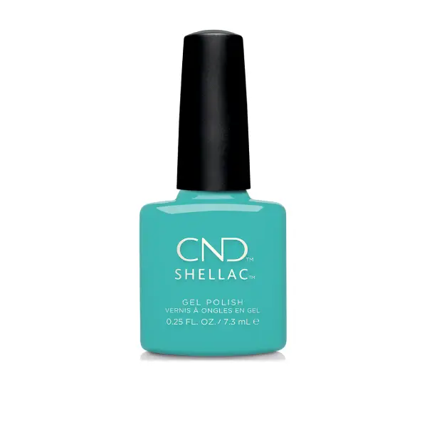 Lac unghii semipermanent CND Rise and Shine Shellac Oceanside 7.3ml