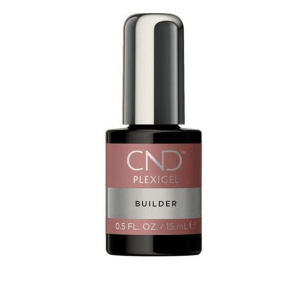 Gel hibrid pentru constructie colorat CND Plexigel Builder Milky Mauve 15ml