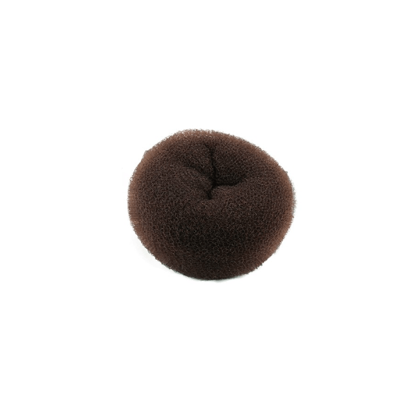 Burete de par pentru volum Raphael Perrier Brown Small Round Padding diametru 10 cm