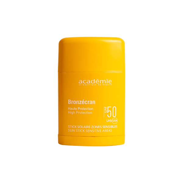 Stick de protectie solara Academie Bronzecran Stick Solaire Zones Sensibles SPF50 10ml