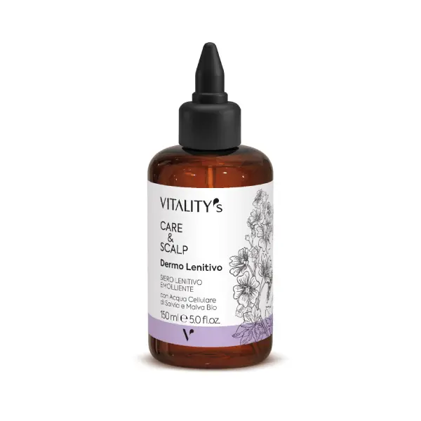 Ser calmant pentru scalp Vitality's Care&Scalp Soothing Emolliente Serum 150ml