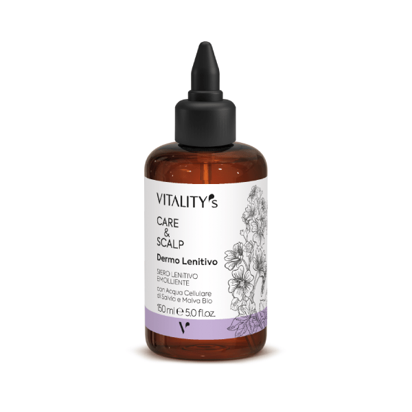 Ser calmant pentru scalp Vitality's Care&Scalp Soothing Emolliente Serum 150ml