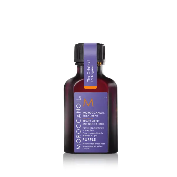Ulei tratament pentru par blond Moroccanoil Treatment Purple 25ml
