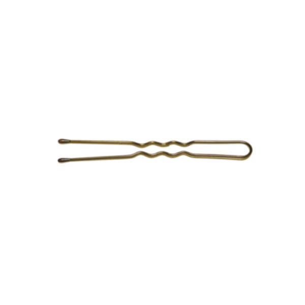 Set ace de par Raphael Perrier Long Wavy Boddy Pins Bronze L 7 cm 300 buc