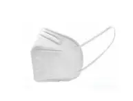 Masca faciala alba FFP2 3 straturi Terzi Industrie White Face Mask 1buc