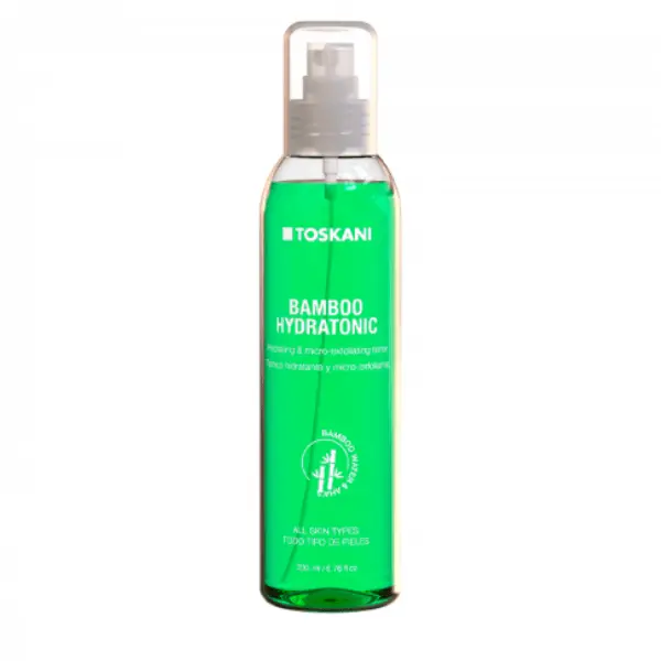 Tonic de fata micro-exfoliant Toskani Bamboo Hydratonic 200ml