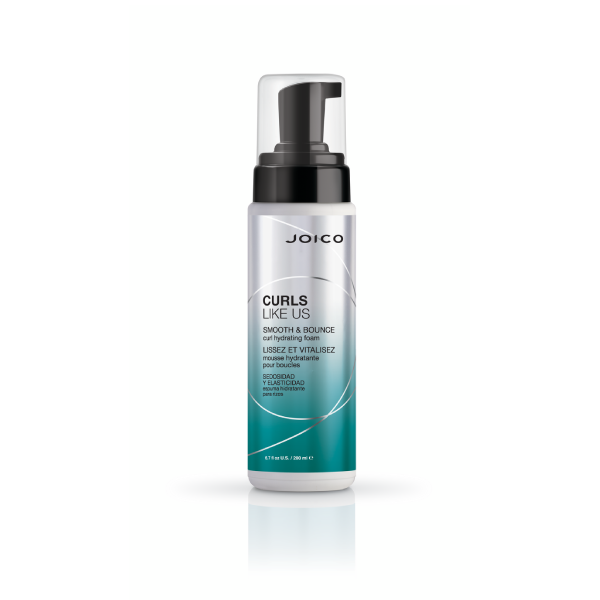 Spuma hidratanta pentru par cret Joico Curls Like Us Smooth & Bounce 200 ml