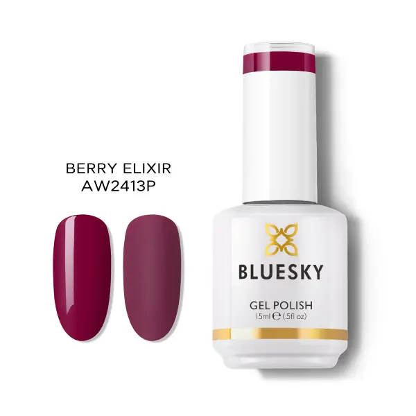 Oja semipermanenta Bluesky UV Berry Elixir 15ml