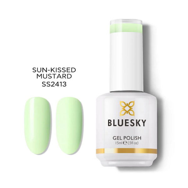 Oja semipermanenta Bluesky UV Sun-Kissed Mustard 15ml