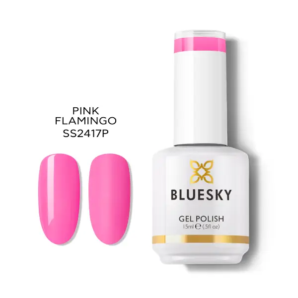 Oja semipermanenta Bluesky UV Pink Flamingo 15ml