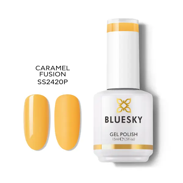 Oja semipermanenta Bluesky UV Caramel Fusion 15ml
