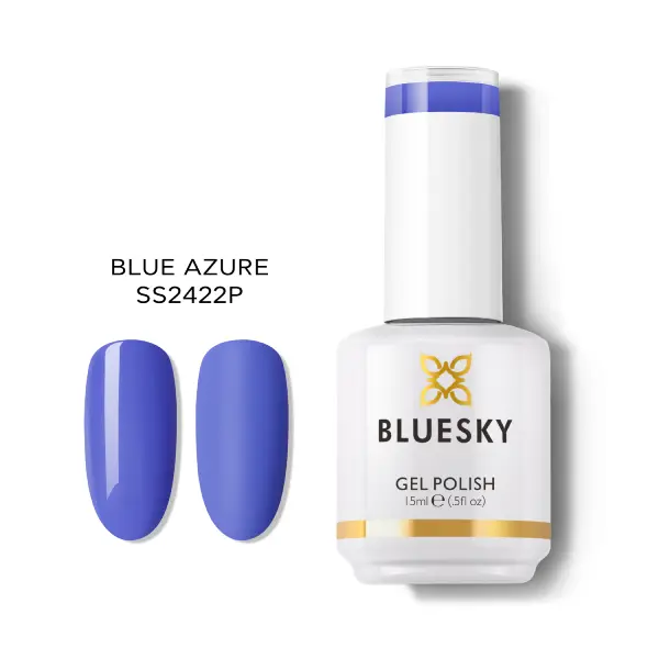 Oja semipermanenta Bluesky UV Blue Azure 15ml