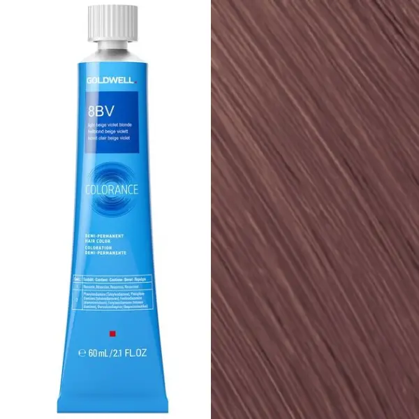 Vopsea de par demipermanenta Goldwell Colorance 8BV 60ml