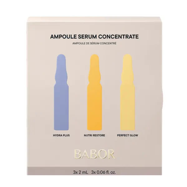 Set fiole concentrate Babor Hydra Plus Nutri Restore Perfect Glow 3x2ml