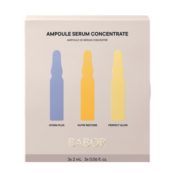 Set fiole concentrate Babor Hydra Plus Nutri Restore Perfect Glow 3x2ml