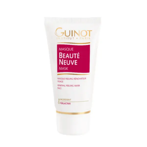 Masca regeneranta de fata Guinot Masque Beaute Neuve cu efect de exfoliere 50 ml