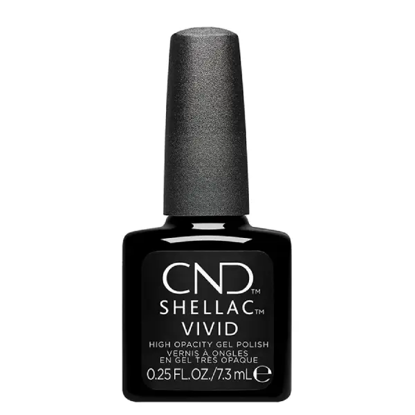 Oja semipermanenta CND Shellac Vivid Black Tuxedo 7.3ml