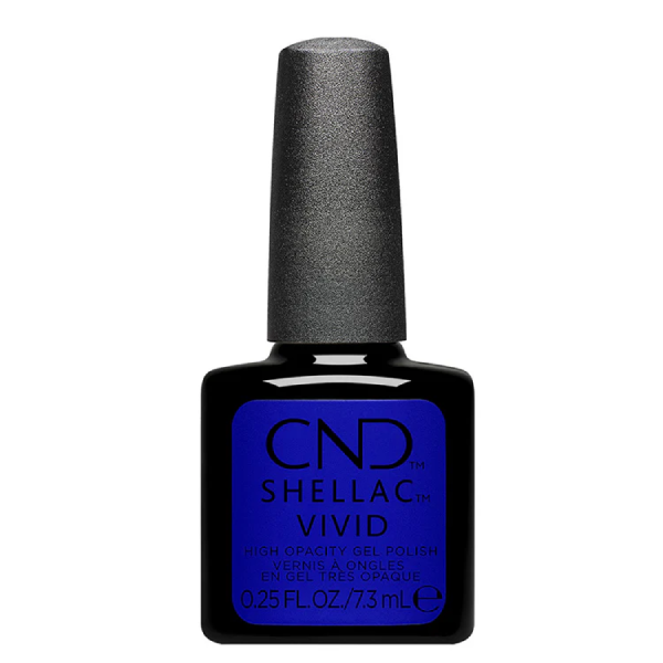 Oja semipermanenta CND Shellac Vivid Lazuli Blue 7.3ml