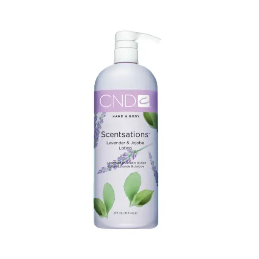 Lotiune hidratanta CND Scentsation Lavender & Jojobuca pentru maini si picioare 917 ml