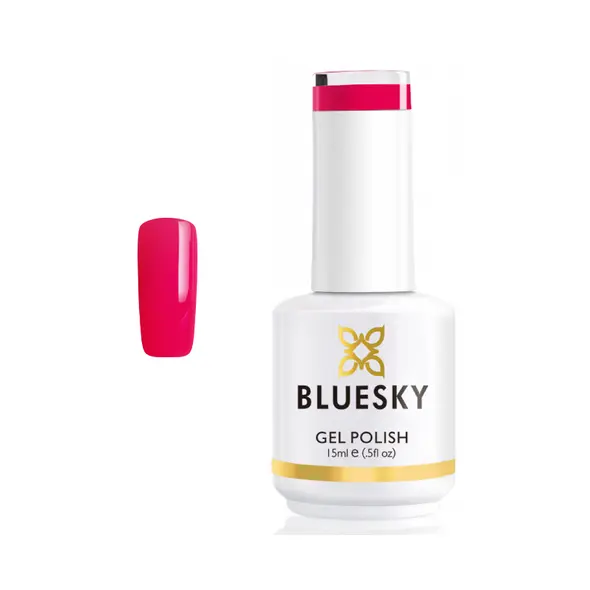 Lac de unghii semipermanent Bluesky UV Purple Berry 15ml