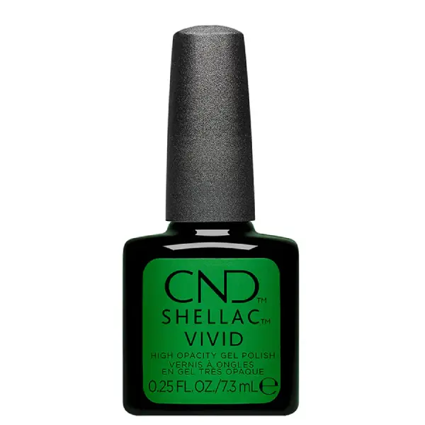 Oja semipermanenta CND Shellac Vivid Shamrock Green 7.3ml