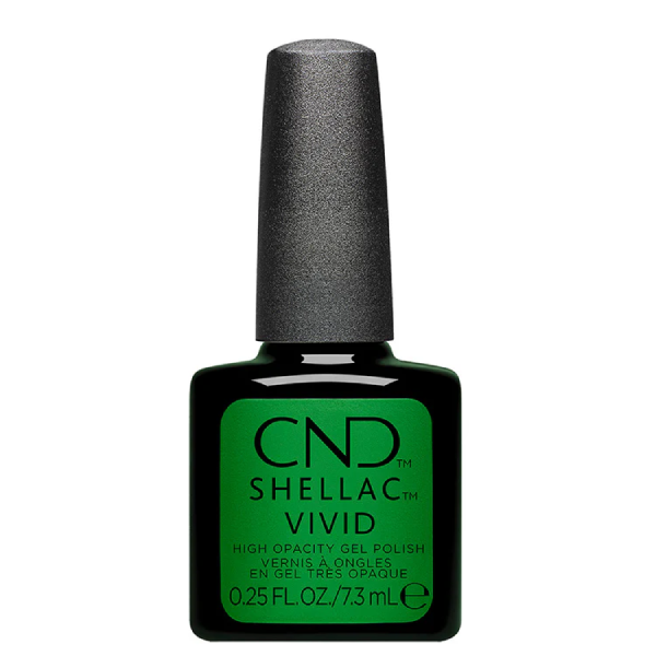 Oja semipermanenta CND Shellac Vivid Shamrock Green 7.3ml