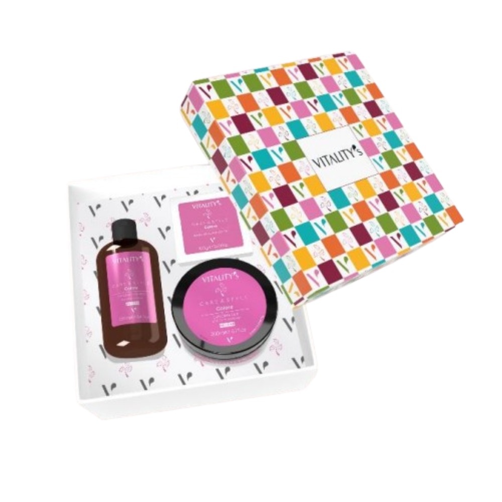 Set pentru par vopsit Vitality's Care & Style Colore 1x250ml 1x200ml 1x65gr