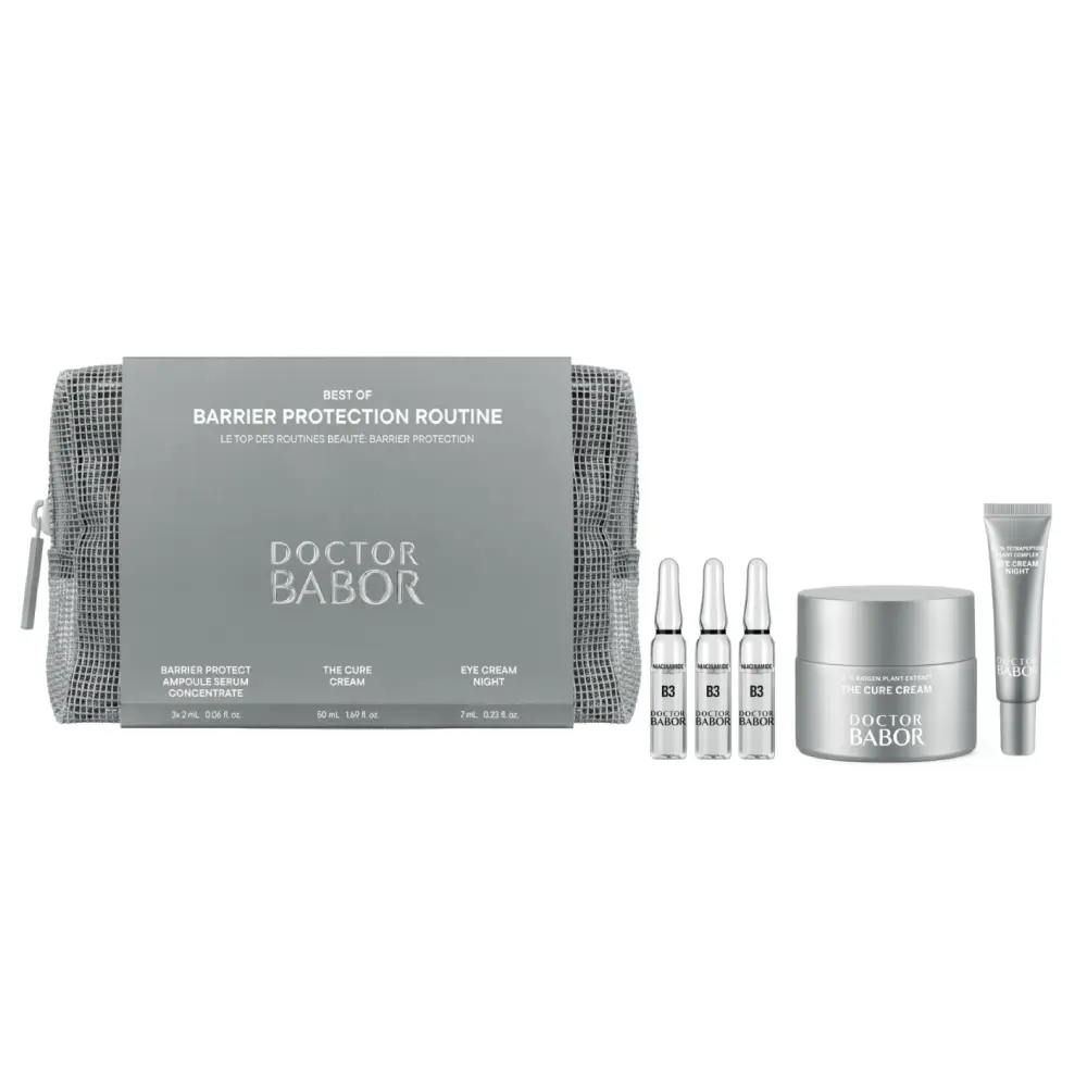 Set regenerare intensiva Doctor Babor Cure Barrier Protection Routine