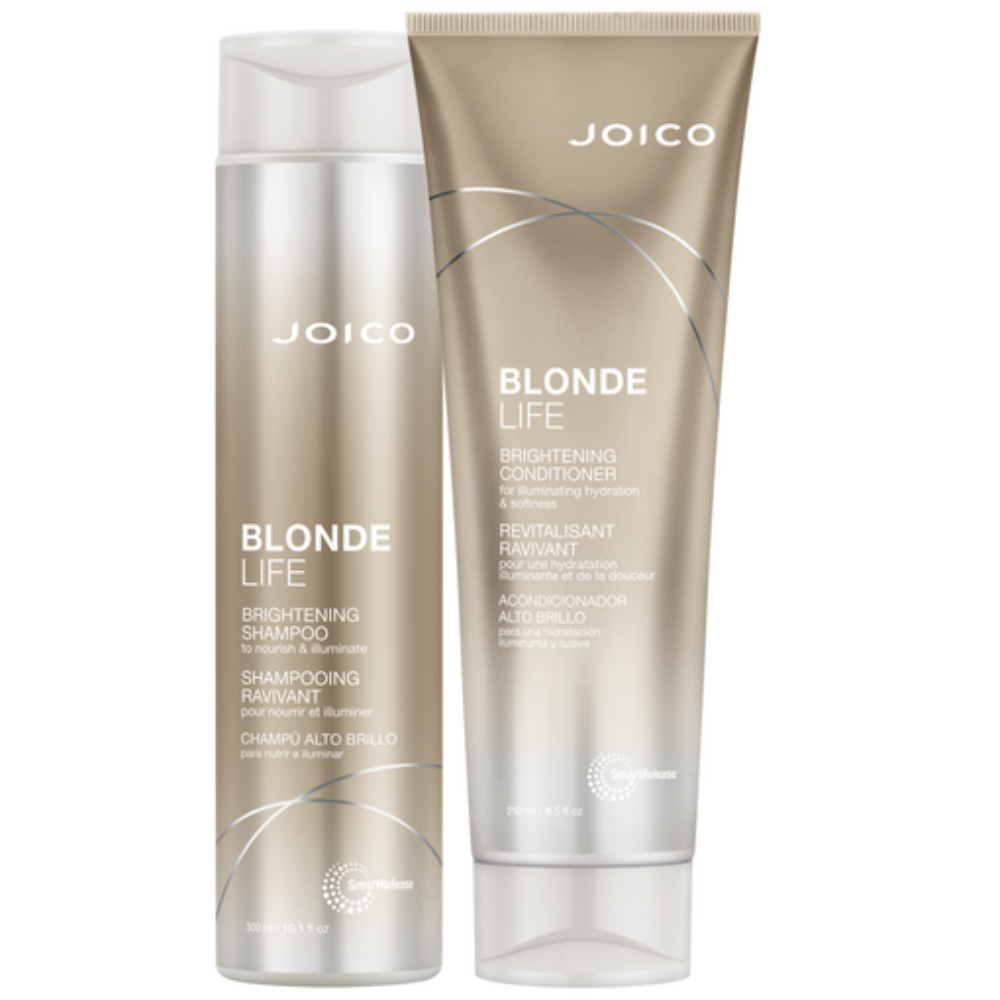 Set sampon si conditioner Joico Blonde Life Brightening 300+250ml