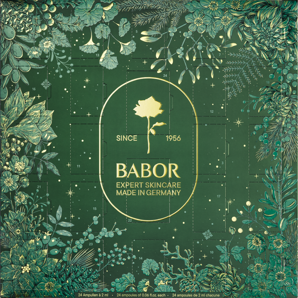 Fiole ten Babor Advent Calendar Tratament Intensiv Hidratare Antiaging 24x2ml