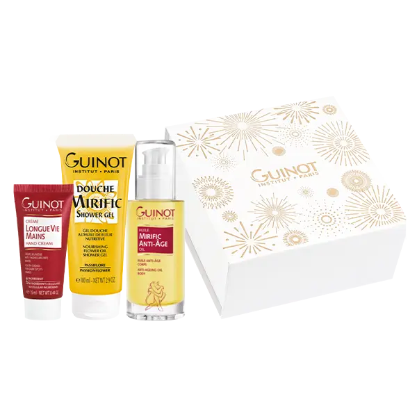 Set de corp anti-age Guinot Mirific Body 90+100+15ml