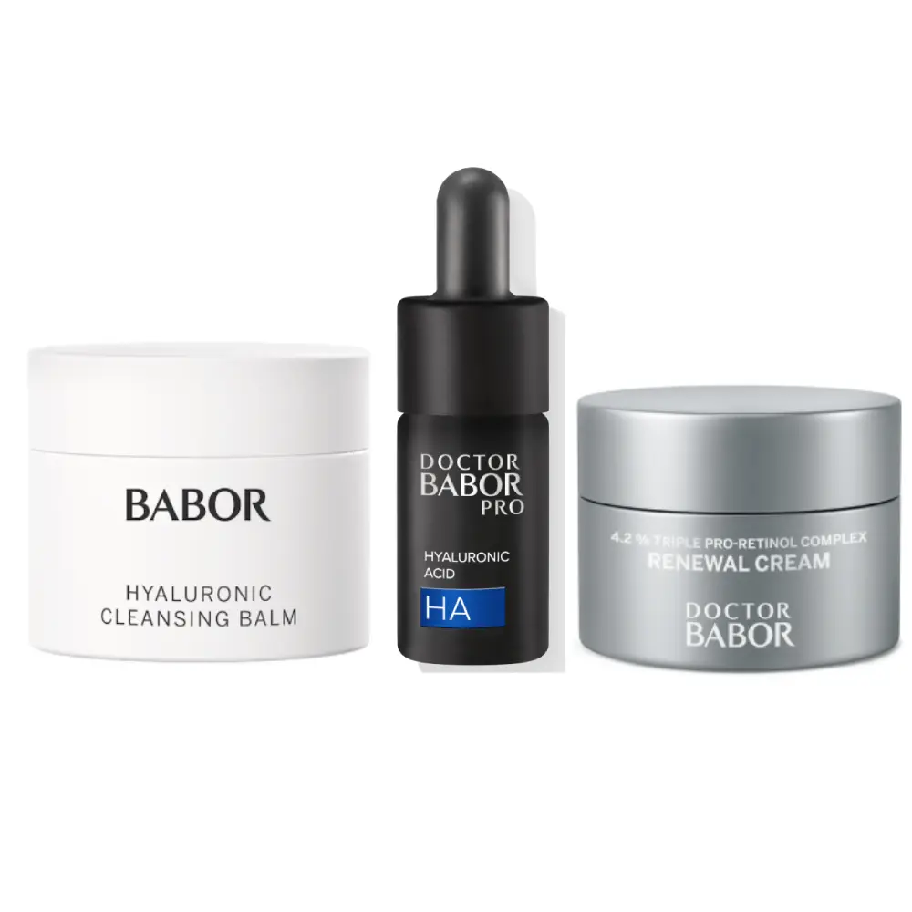Set Anti-Aging Doctor Babor Curatare Crema si Concentrat PRO HA 40ml