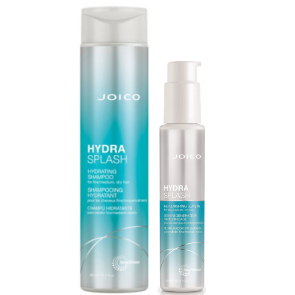 Set pentru hidratare sampon si leave-in Joico HydraSplash 300+100ml