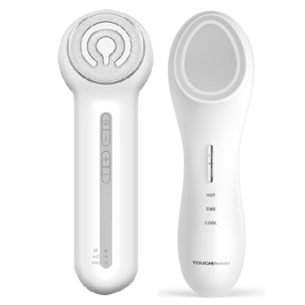 Pachet anti age si lifting facial TOUCHBeauty Halo Therapy si EMS Hot Cool