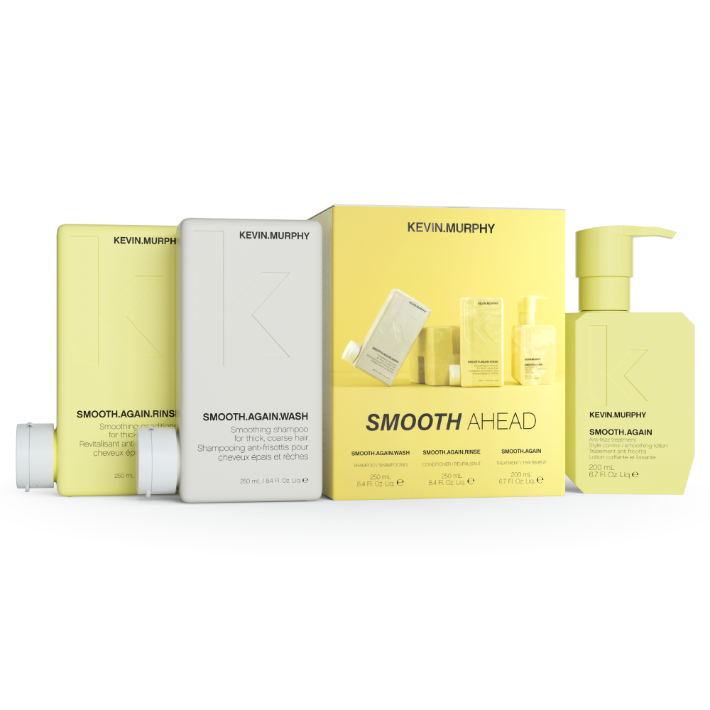 Set netezire par si anti frizz Kevin Murphy Smooth Ahead 2x250ml 1x200ml