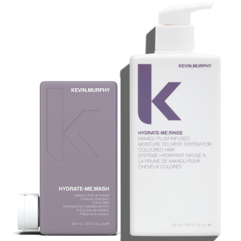 Set hidratare par uscat Kevin Murphy Hydrate Me Wash + Rinse 250ml+500ml