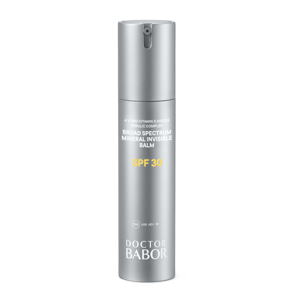 Balsam mineral protectie solara Doctor Babor Broad Spectrum Mineral Invisible Balm SPF30+ 50ml