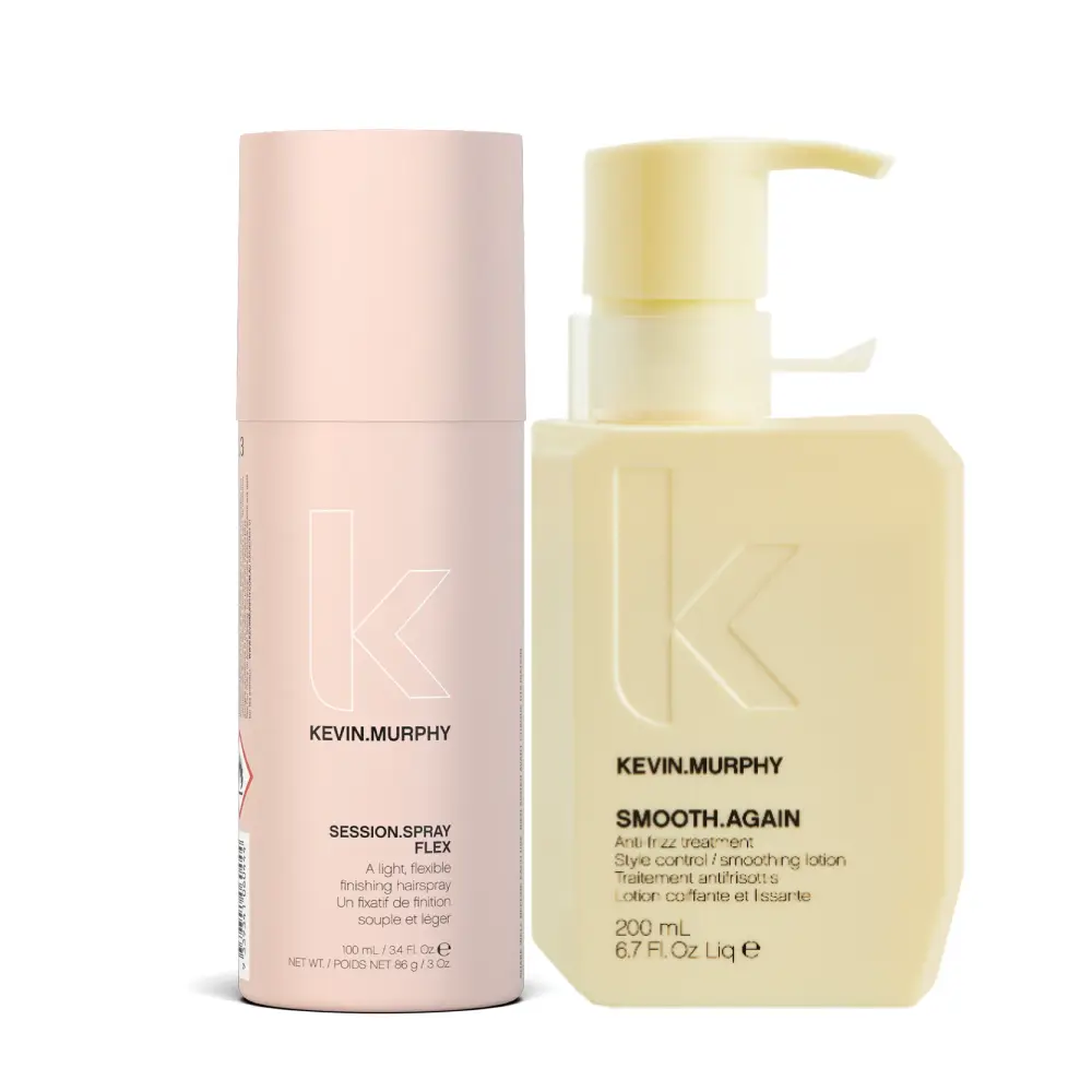 Set de par Kevin Murphy Sessyon Spray Flex 100ml + Smooth Again leave-in 200ml