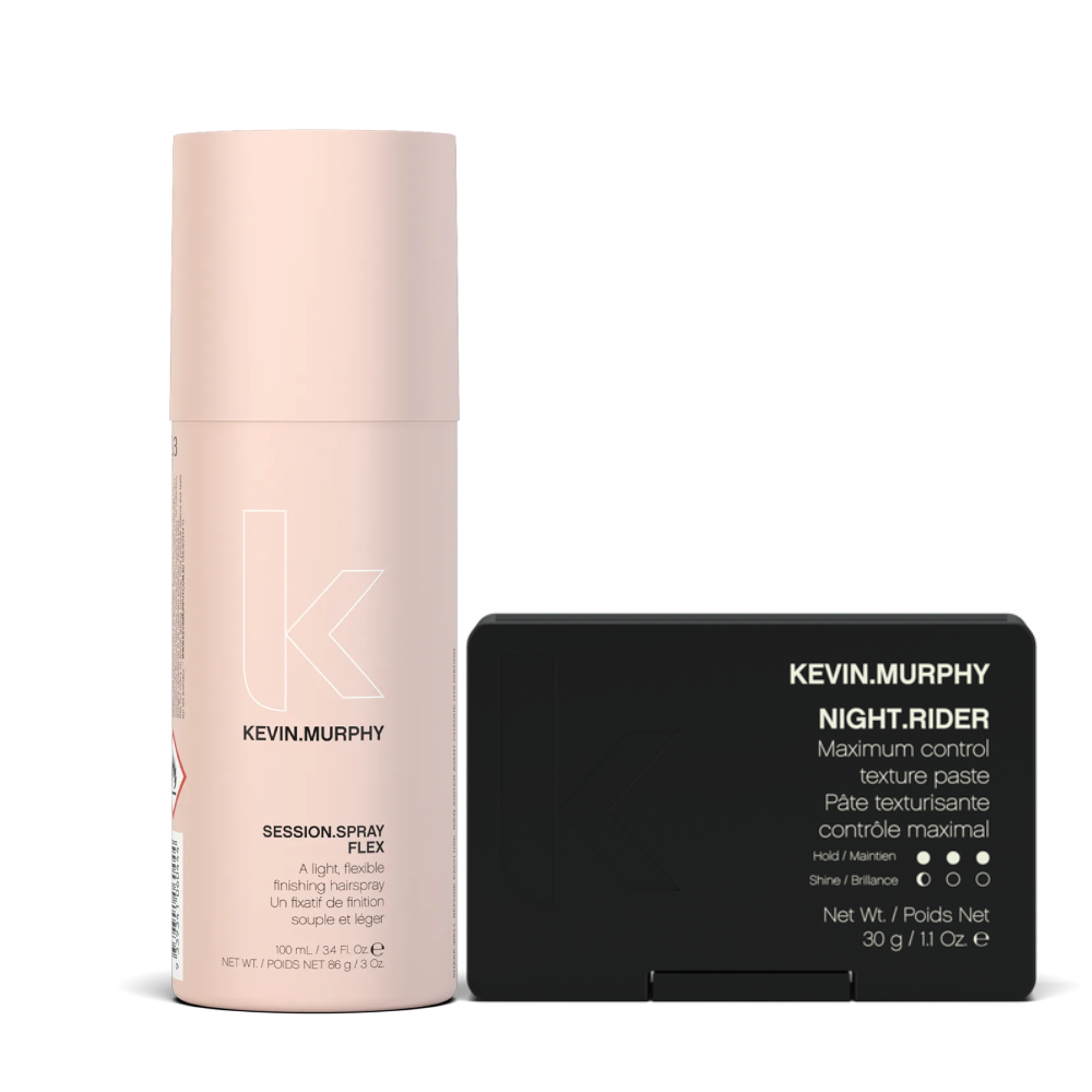 Set de par Kevin Murphy Sessyon Spray Flex 100ml + Night Rider 30ml