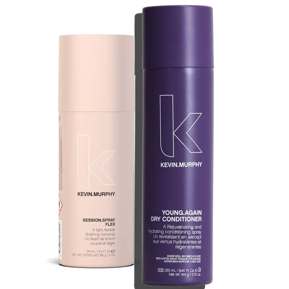 Set de par Kevin Murphy Sessyon Spray Flex 100ml + Young Again Dry Conditioner 250ml
