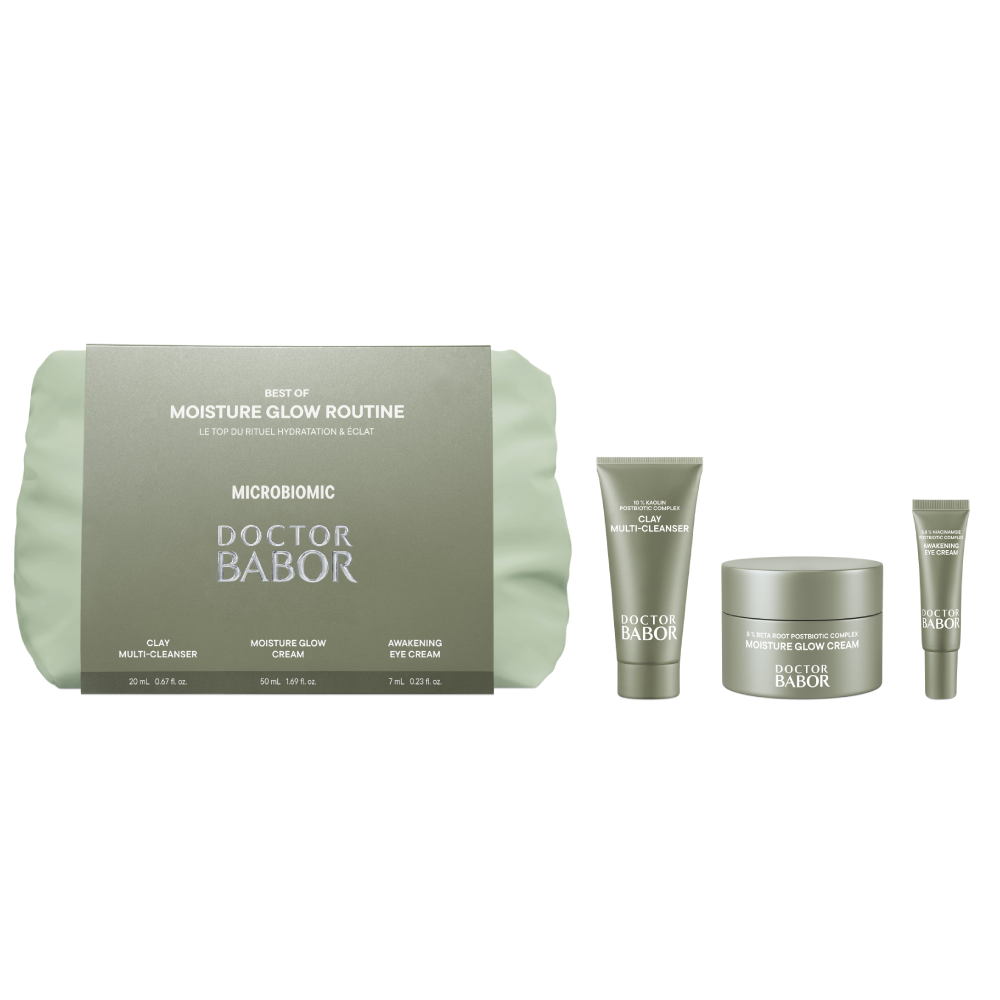 Set hidratare si luminozitate Doctor Babor Moisture Glow Routine 20ml + 50ml + 7ml